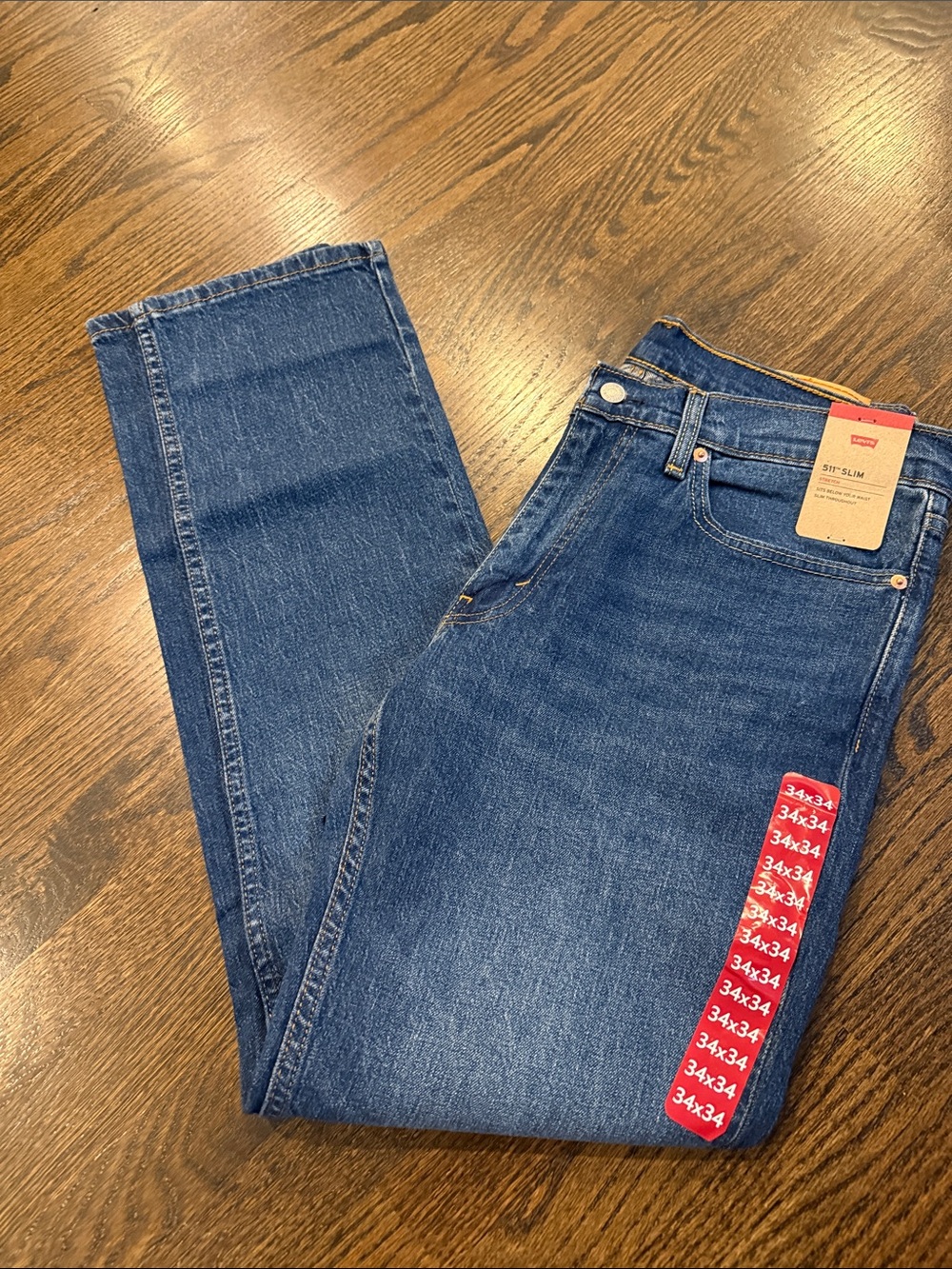 Men’s 511 34x34  Blue Slim Jeans - Levi’s